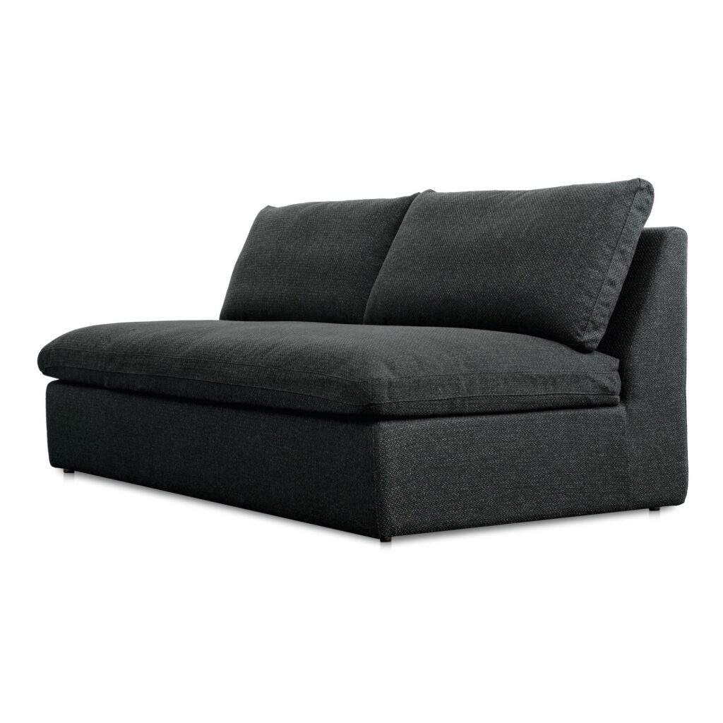 Miles Outdoor Sofa Speckled Charcoal - Image 3