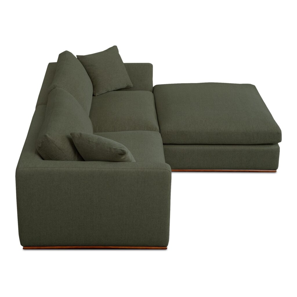 Rue Nook Modular Sectional Dark Green - Image 4