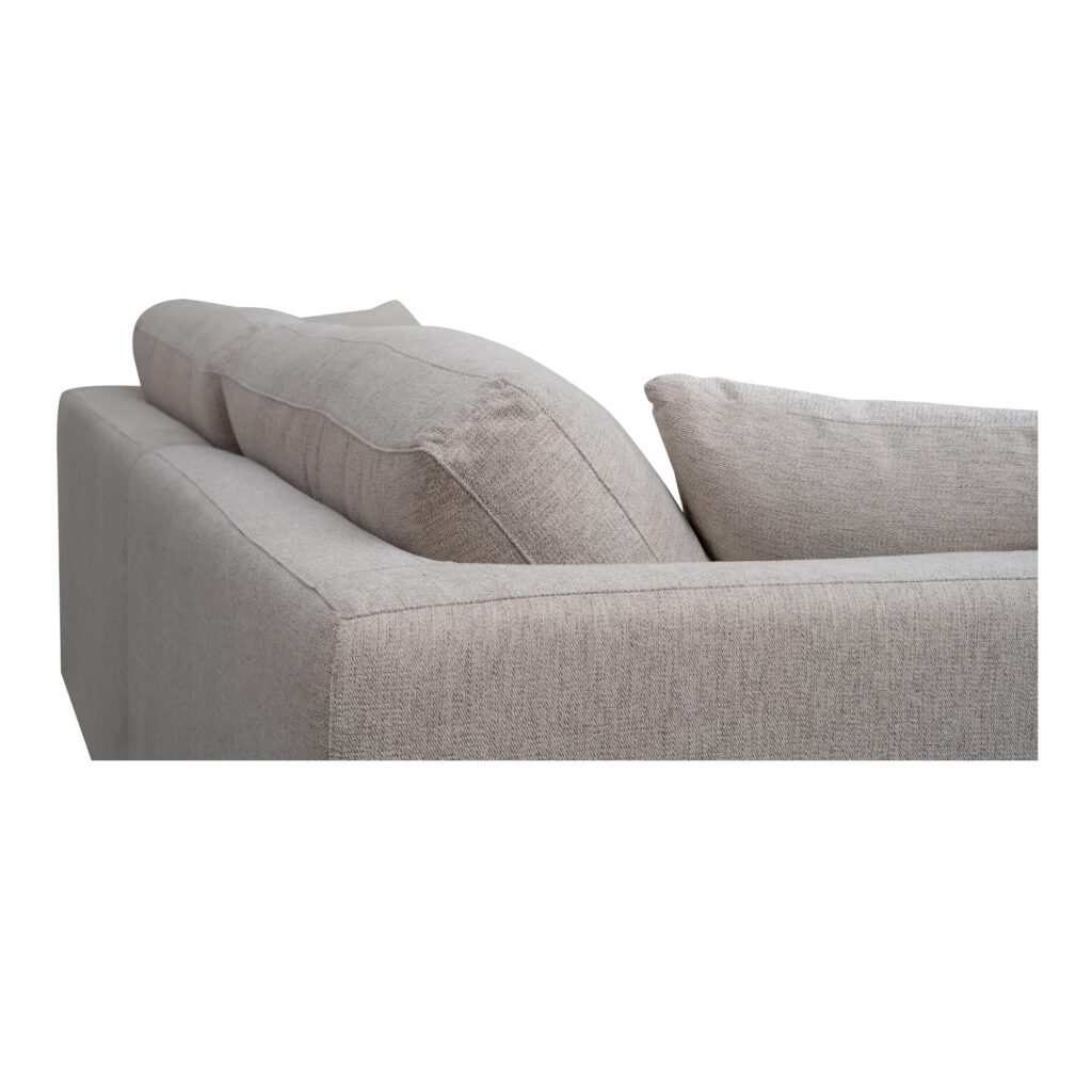 Rue Nook Modular Sectional Flecked Grey - Image 6
