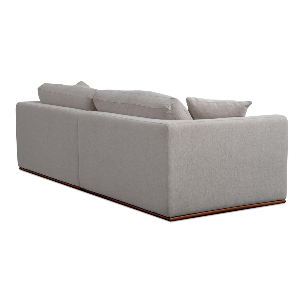 Rue Nook Modular Sectional Flecked Grey - Image 3