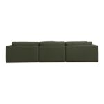 Rue Lounge Modular Sectional Deep Green MO-1018-27 MO 1018 27 Rue back shadsilo