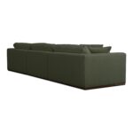 Rue Lounge Modular Sectional Deep Green MO-1018-27 MO 1018 27 Rue diagL back shadsilo