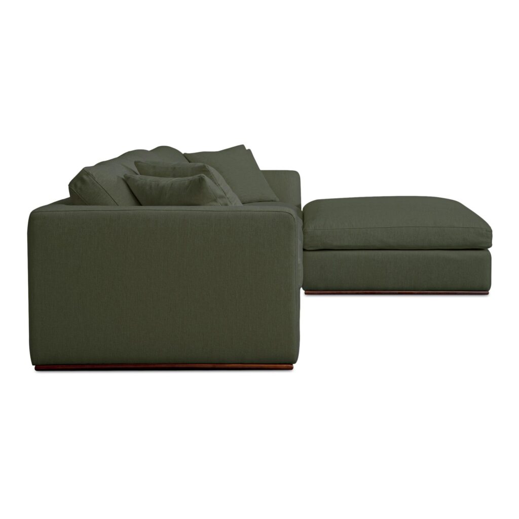 Rue Lounge Modular Sectional Deep Green - Image 4