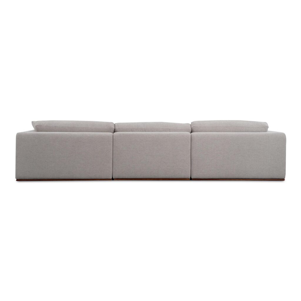 Rue Lounge Modular Sectional Flecked Grey - Image 5