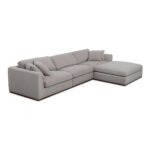Rue Lounge Modular Sectional Flecked Grey MO-1018-29 MO 1018 29 Rue diagR shadsilo