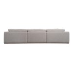 Rue Modular Sofa Flecked Grey MO-1019-29 MO 1019 29 Rue back shadsilo