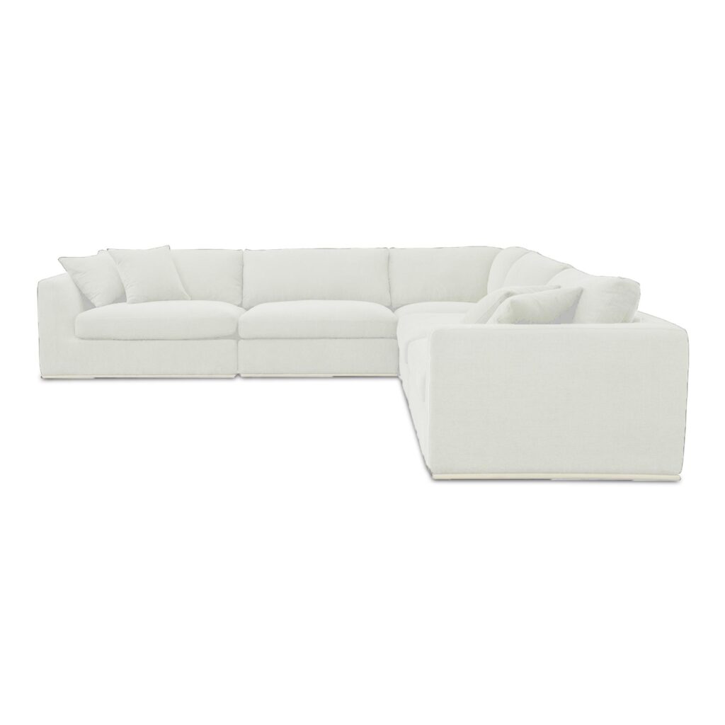 Rue Classic L Modular Sectional Off White - Image 3