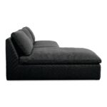 Miles Outdoor Modular 2 Piece Speckled Charcoal MO-1021-07 MO 1021 07 Miles side right shadsilo