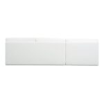 Miles Outdoor Modular 2 Piece White MO-1021-18 MO 1021 18 Miles back shadsilo