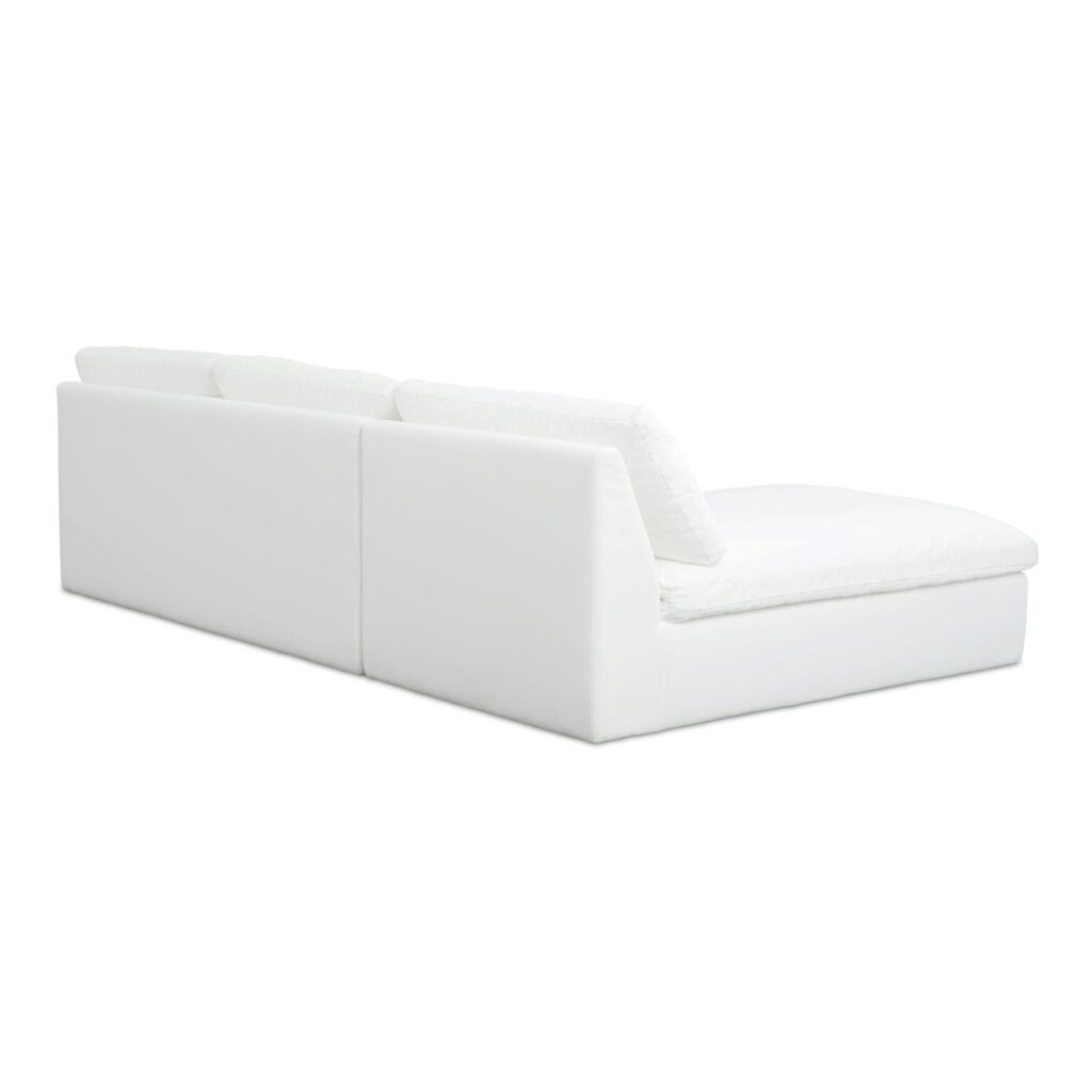 Miles Outdoor Modular 2 Piece White - Image 3