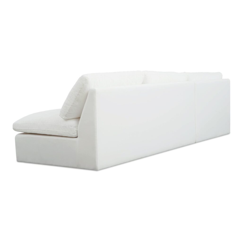 Miles Outdoor Modular 2 Piece White - Image 2