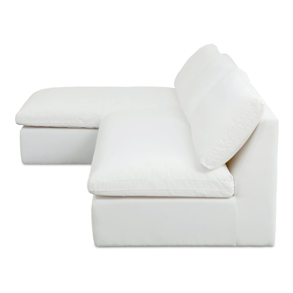 Miles Outdoor Modular 2 Piece White - Image 4