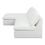 Miles Outdoor Modular 2 Piece White MO-1021-18 MO 1021 18 Miles side left shadsilo