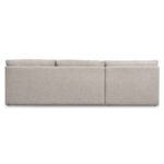 Miles Outdoor Modular 2 Piece Speckled Light Grey MO-1021-29 MO 1021 29 Miles back shadsilo