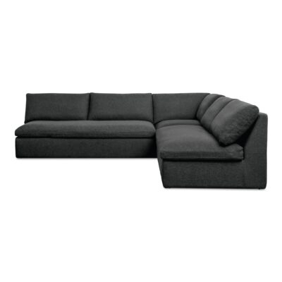 Miles Outdoor Modular 3 Piece Speckled Charcoal