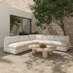 Miles Outdoor Modular 3 Piece White MO-1022-18 MO 1022 18 00