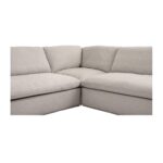 Miles Outdoor Modular 3 Piece Speckled Light Grey MO-1022-29 MO 1022 29 Miles closeup01 shadsilo