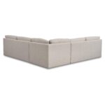 Miles Outdoor Modular 3 Piece Speckled Light Grey MO-1022-29 MO 1022 29 Miles diagR back shadsilo