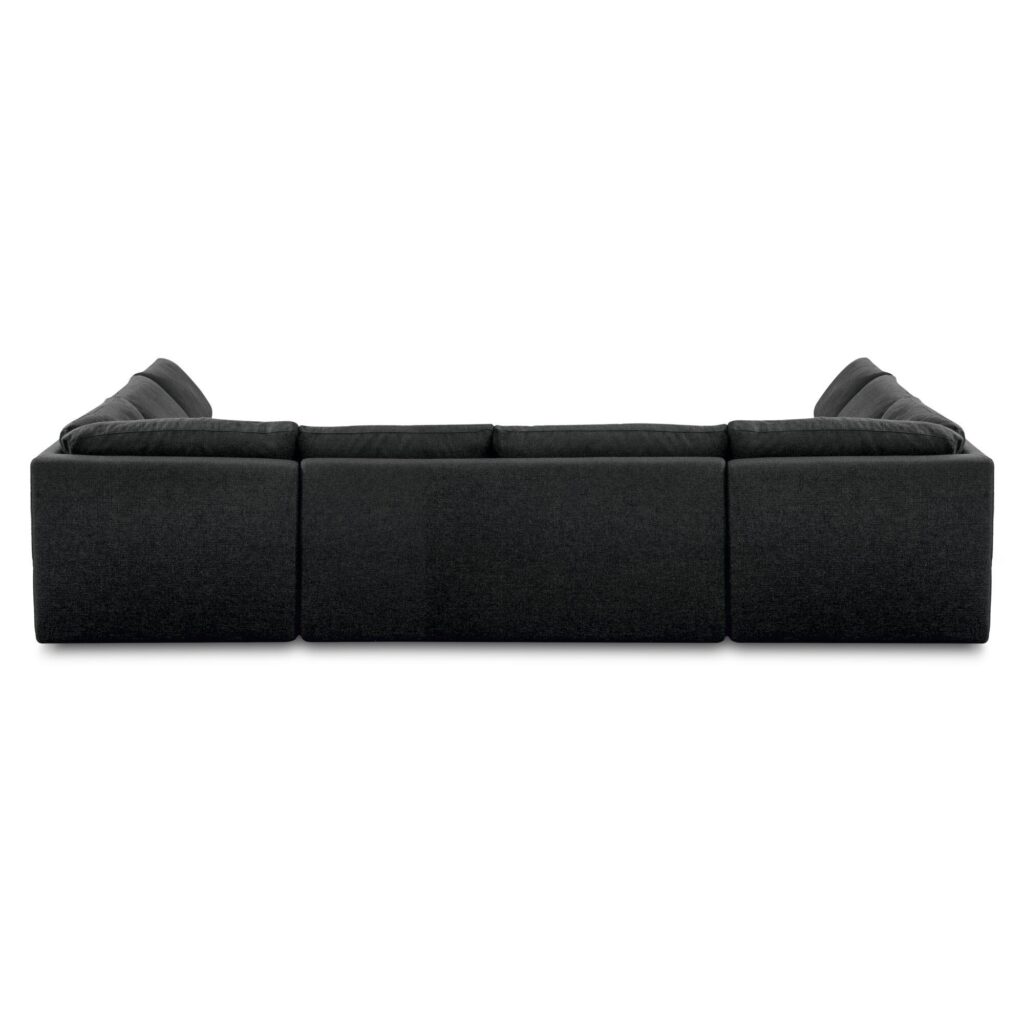Miles Outdoor Modular 5 Piece Speckled Charcoal - Image 2