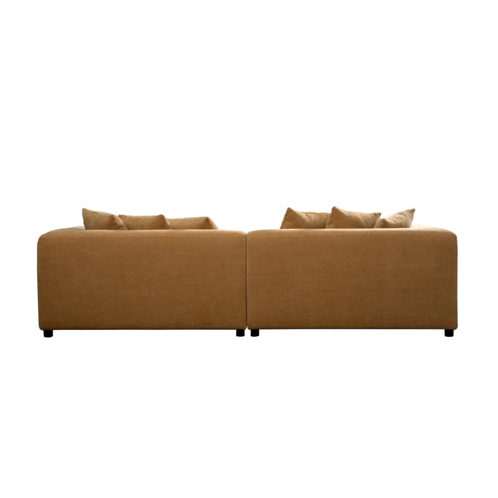 Davie Sofa Golden Yellow - Image 4