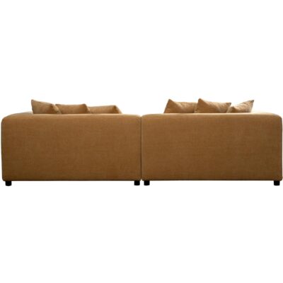 Davie Sofa Golden Yellow MO-1024-09-0 MO 1024 09 0 Davie back shadsilo