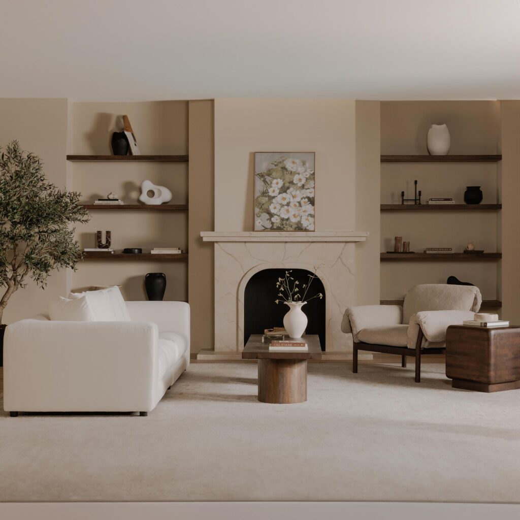 Davie Sofa Warm White - Image 7