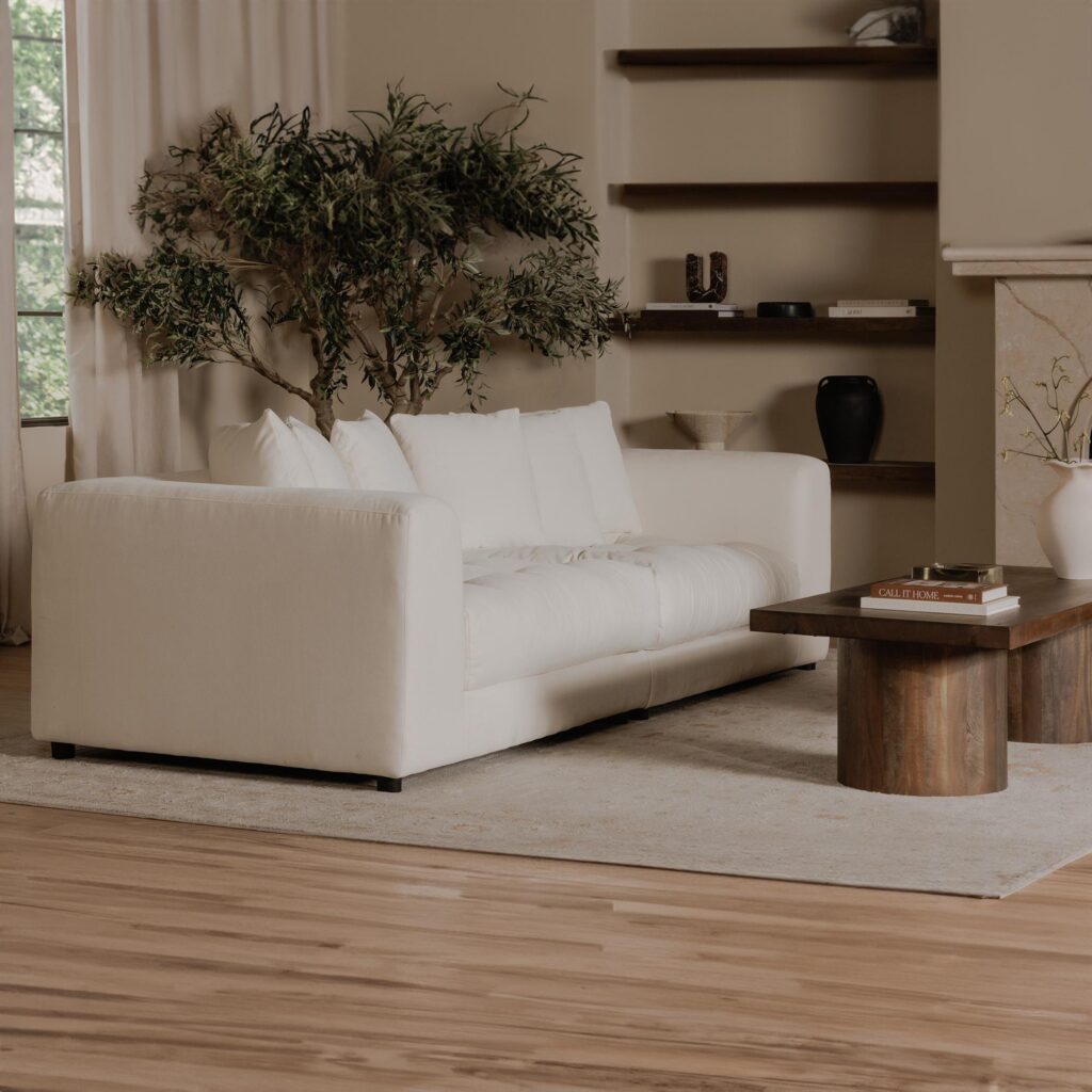 Davie Sofa Warm White - Image 8