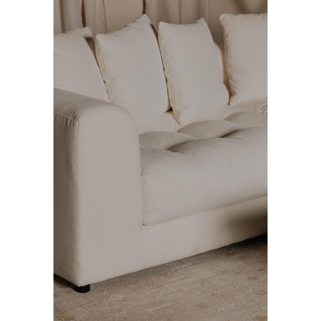 Davie Sofa Warm White - Image 6