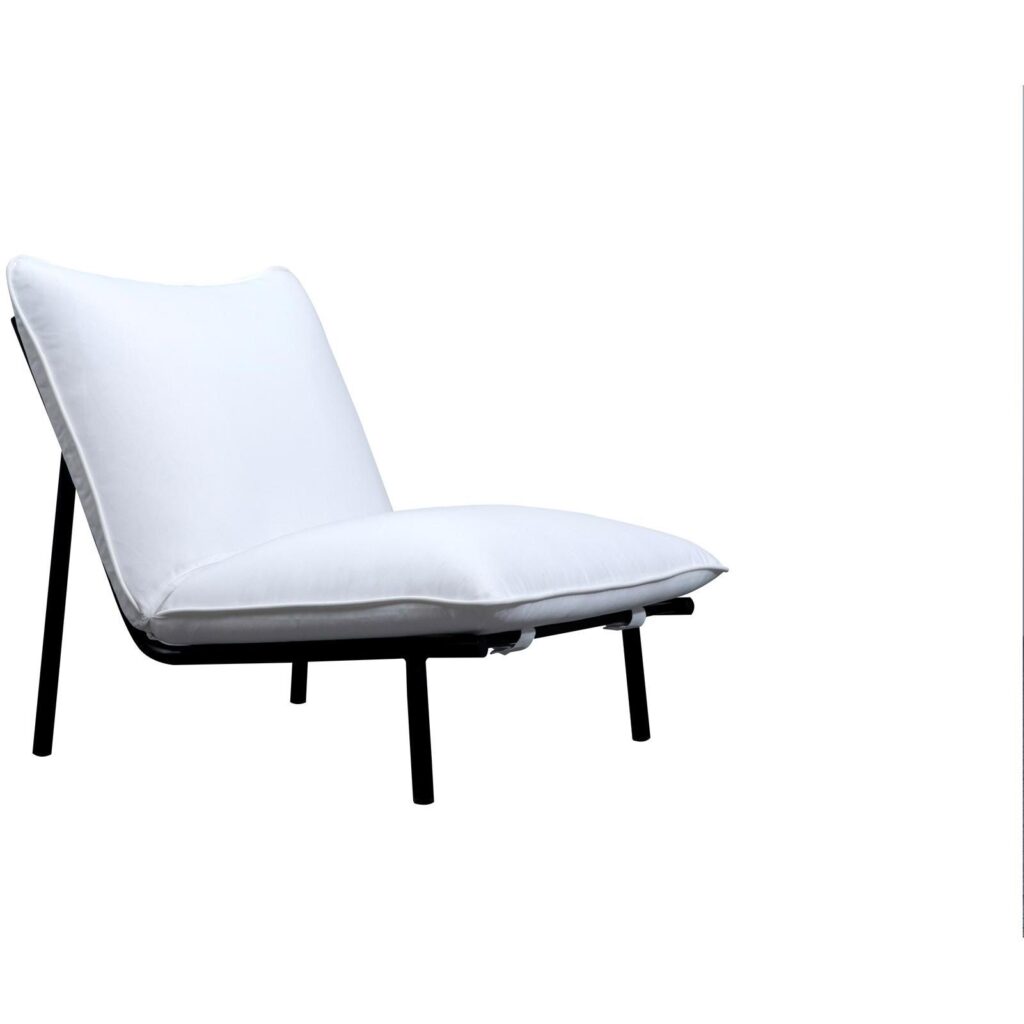 Morgan Outdoor Accent Chair White - Image 2