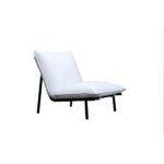 Morgan Outdoor Accent Chair White MO-1025-18 MO 1025 18 Morgan diagR shadsilo