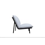 Morgan Outdoor Accent Chair White MO-1025-18 MO 1025 18 Morgan side right shadsilo