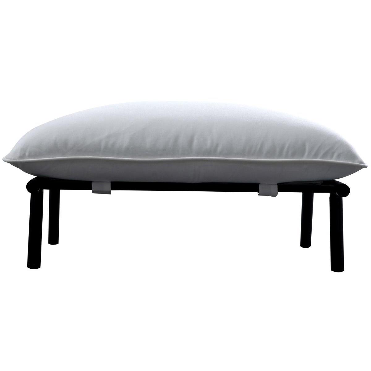 Morgan Outdoor Ottoman White MO-1026-18