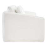 Phoebe Sofa Ivory MO-1028-05 MO 1028 05 Phoebe side left shadsilo
