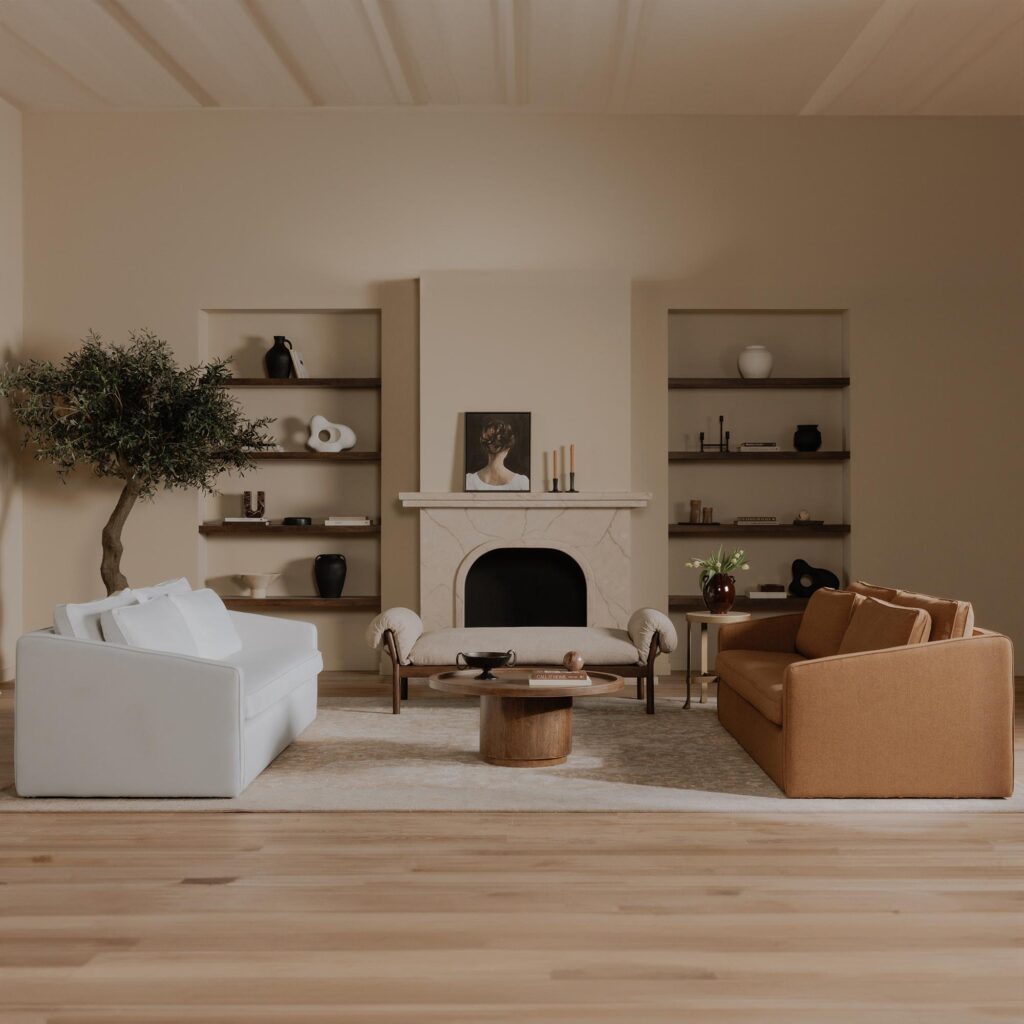 Phoebe Sofa Rust - Image 10