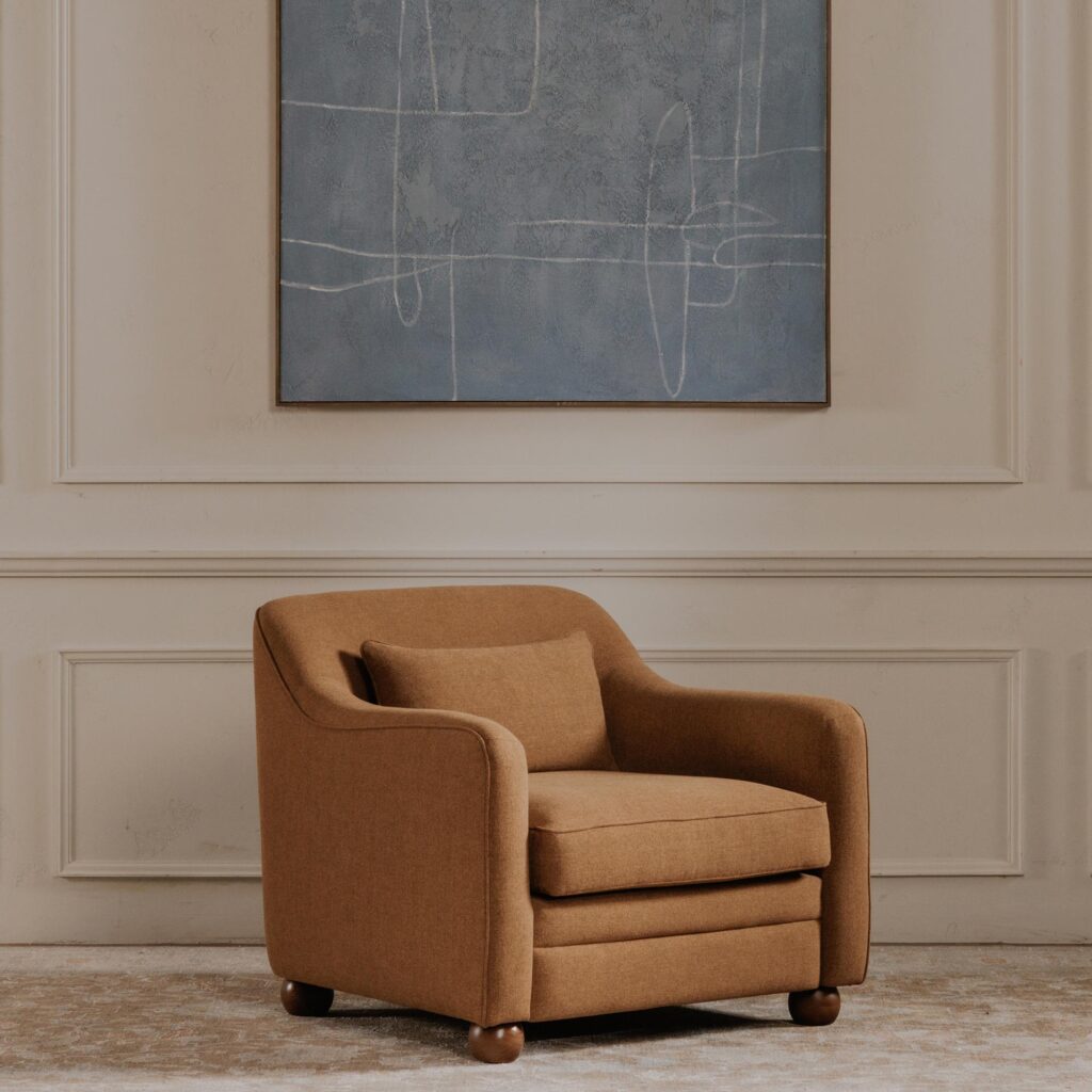 Amira Accent Chair Rust - Image 7