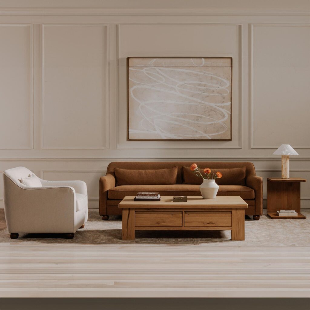 Amira Accent Chair Oat - Image 8