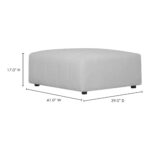 Lyric Ottoman Oatmeal MT-1026-34 MT 1026 34 70