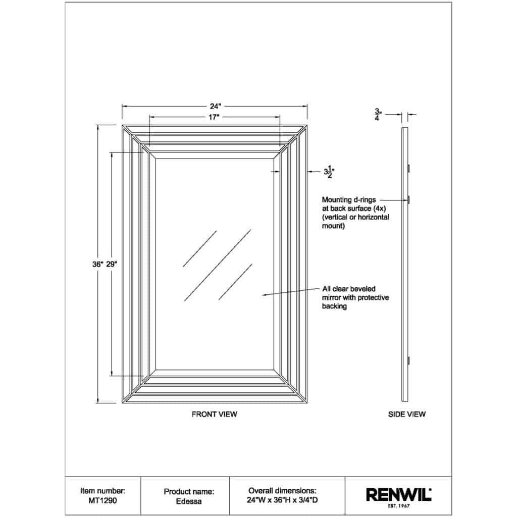 Edessa Mirror MT1290 MT1290 TECHNICAL 1644946316