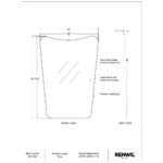 Tufa Mirror MT1697 MT1697 TECH
