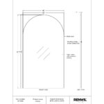 FARIDA Full Length Mirror MT2508 MT2508 7