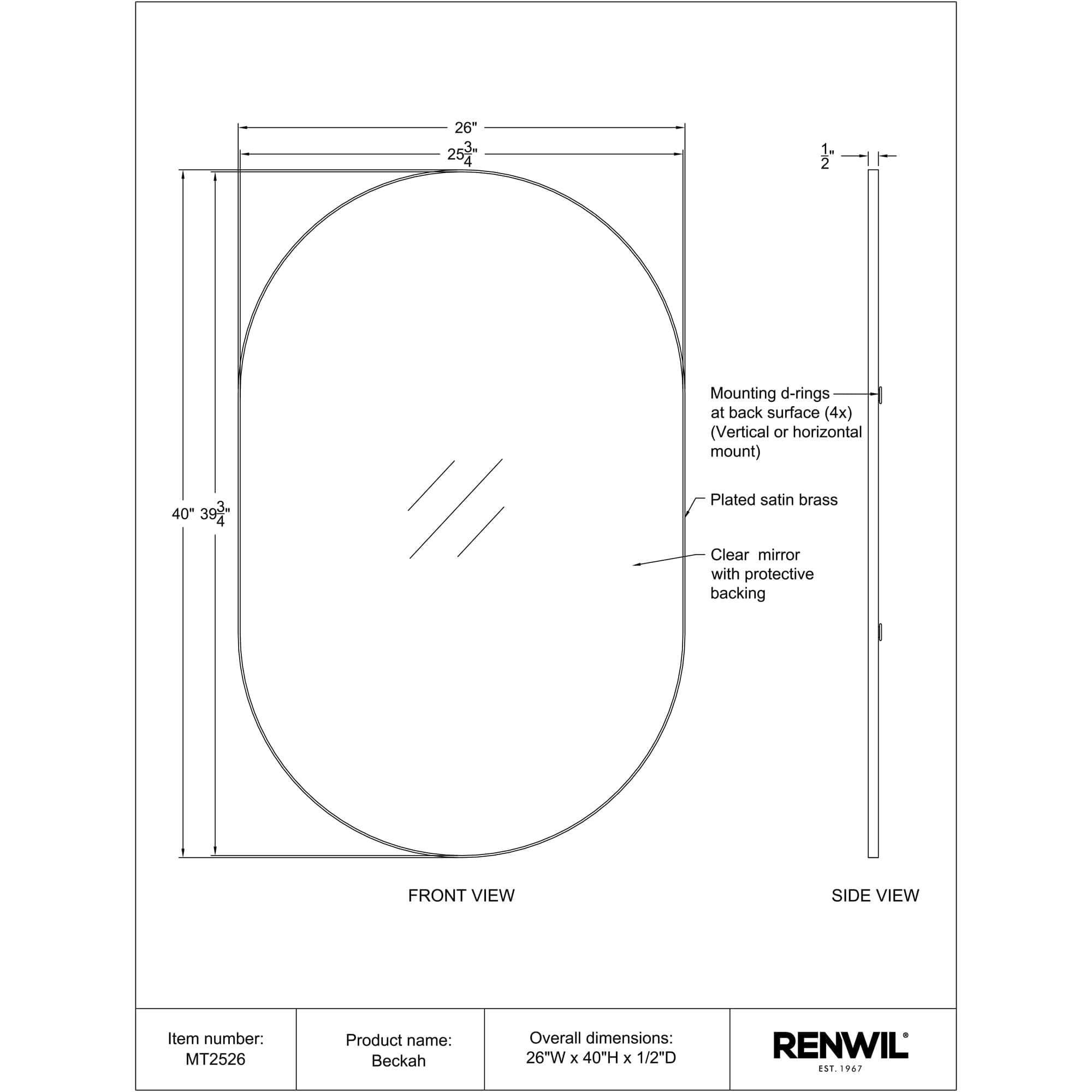 Beckah Mirror 6 Beckah Mirror - Image 6