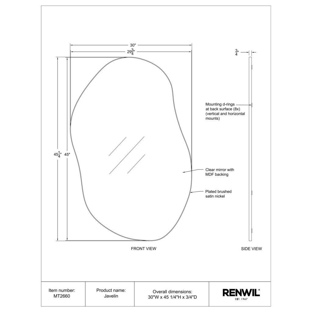 Javelin Vanity Mirror - Image 6