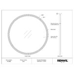 Solo Vanity Mirror MT2662 MT2662 6