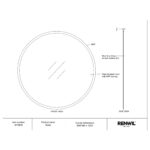 Scion Vanity Mirror MT2678 MT2678 6