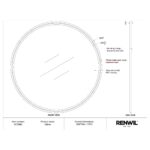 Oltimo Vanity Mirror MT2680 MT2680 6