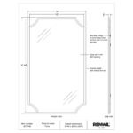 TORRE Vanity Mirror MT2740 MT2740 5