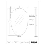 REIMS Vanity Mirror MT2747 MT2747 5
