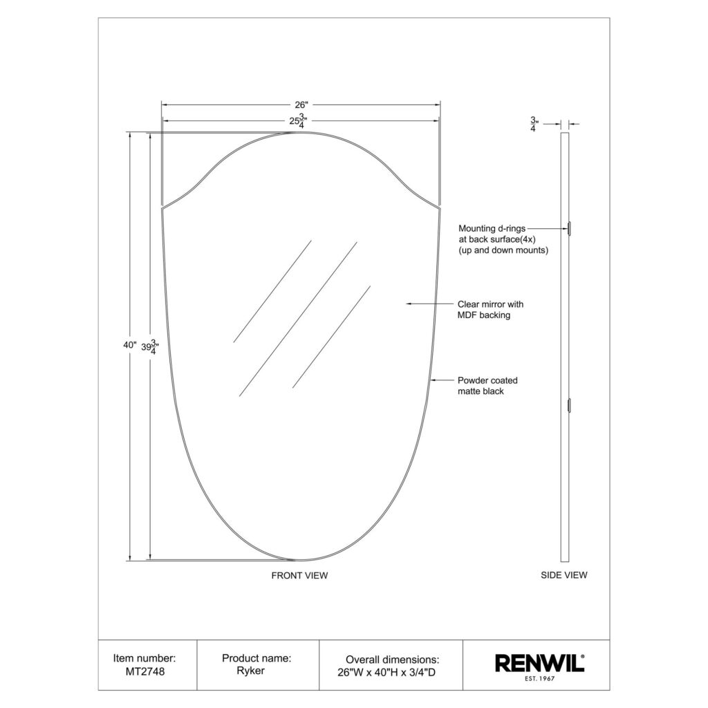 RYKER Vanity Mirror - Image 5