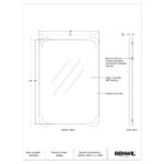 SCISTO Vanity Mirror MT2755 MT2755 5