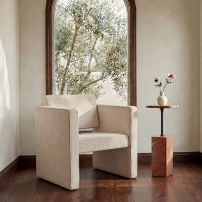 Harris Accent Chair Burgundy MU-1002-22 MU 1002 22 10